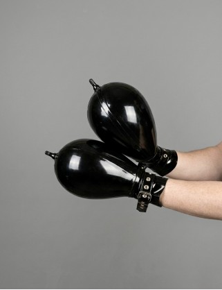 Latex Bondage-Handschuhe